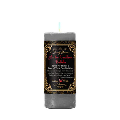 Wicked Witch Mojo As the Cauldron Bubble Candle